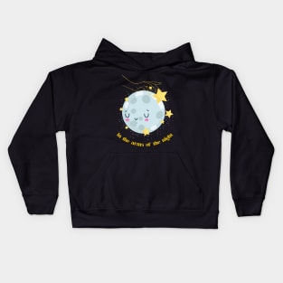 In the arms of the night Kids Hoodie